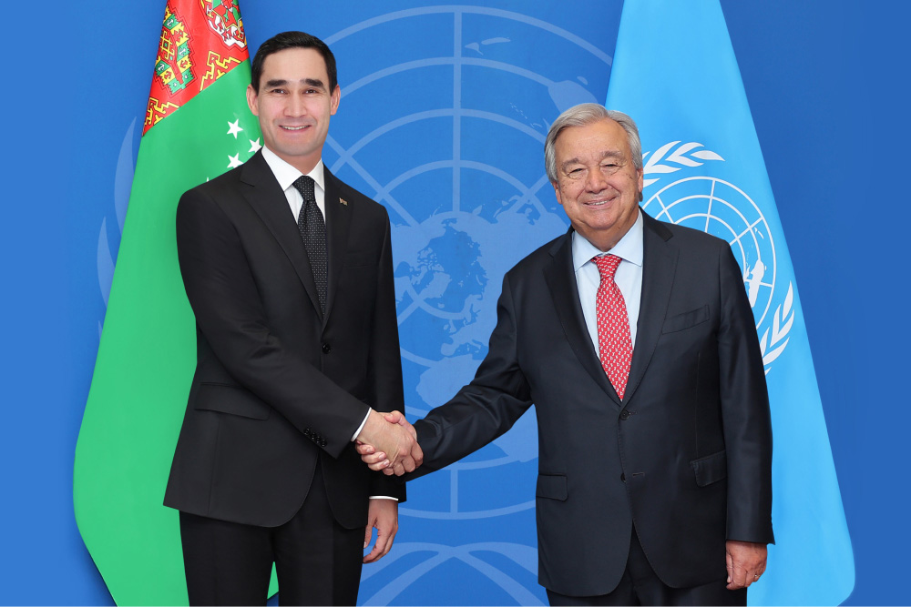 President of Turkmenistan <br> Serdar Berdimuhamedov